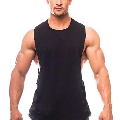 Bodybuilding Tank Tops Men Sports Sleeveless shirt Muscle guys Vest