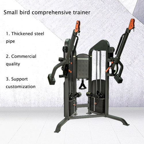 Multi-functional integrated trainer,fitness equipment, gym double-arm