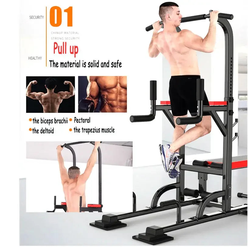 Power Tower for Home Gym, Multifunctional Equipment, Diverter per