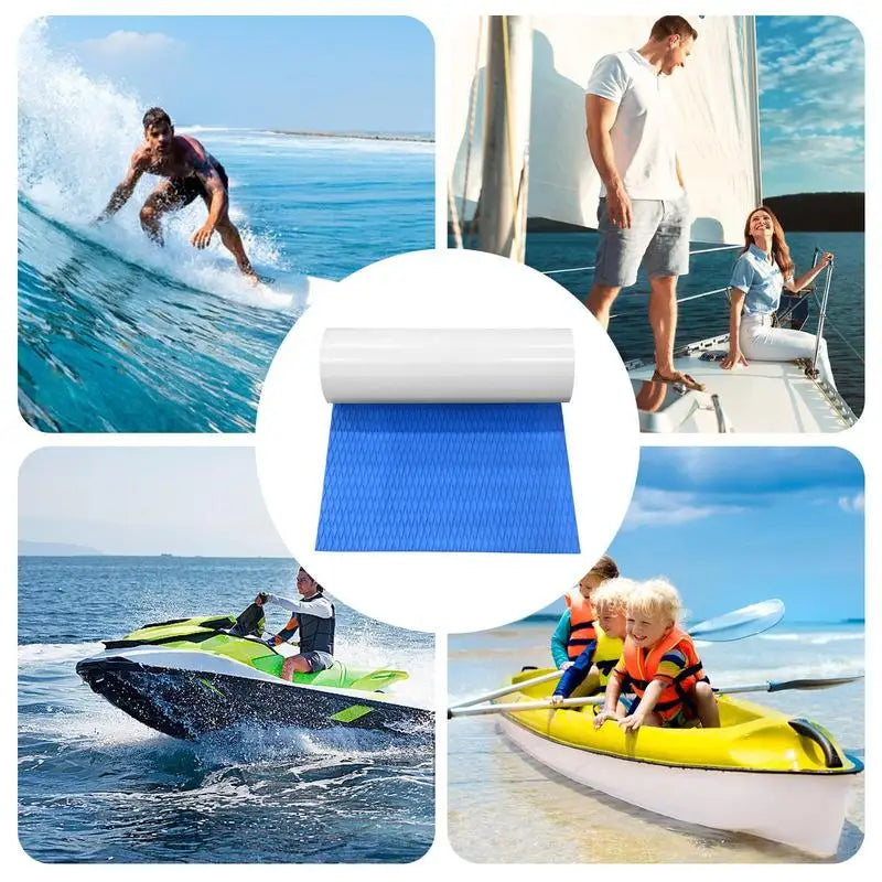 120X30CM EVA Traction Foam Surfboard Anti Skid Pads Paddleboard Boat