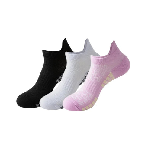 1/3Pairs No Show Sport Running Socks Athletic Low-cut Sock Thick Knit