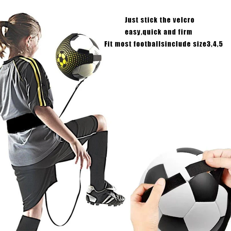 Football Kick Training Adjustable Soccer Trainer Aid Football Kick