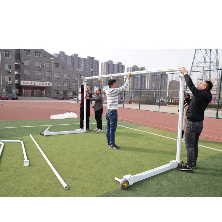 Portable 11-man Football Goal Post Aluminum 24x8 Soccer Goal