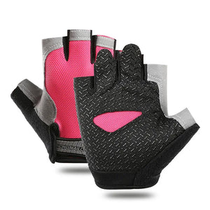 Half Finger Gel Weight Lifting Gloves Men Women Breathable Anti-slip