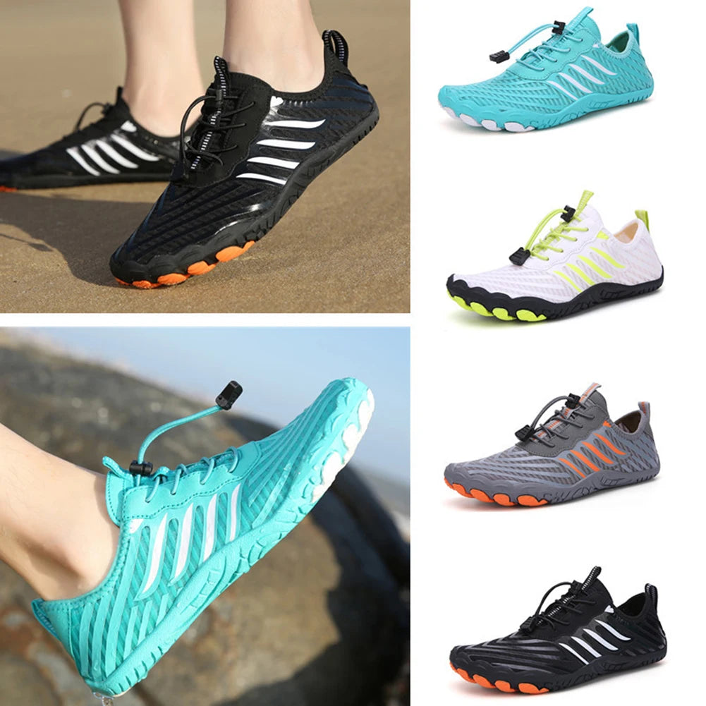 Unisex Swimming Water Shoes Women Men Barefoot Beach Shoes Breathable