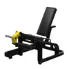 Leg exerciser machine, waist and abdomen flexion and extension muscle