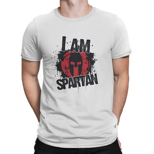 Spartan Man TShirt I Am Spartan Distinctive T Shirt Graphic