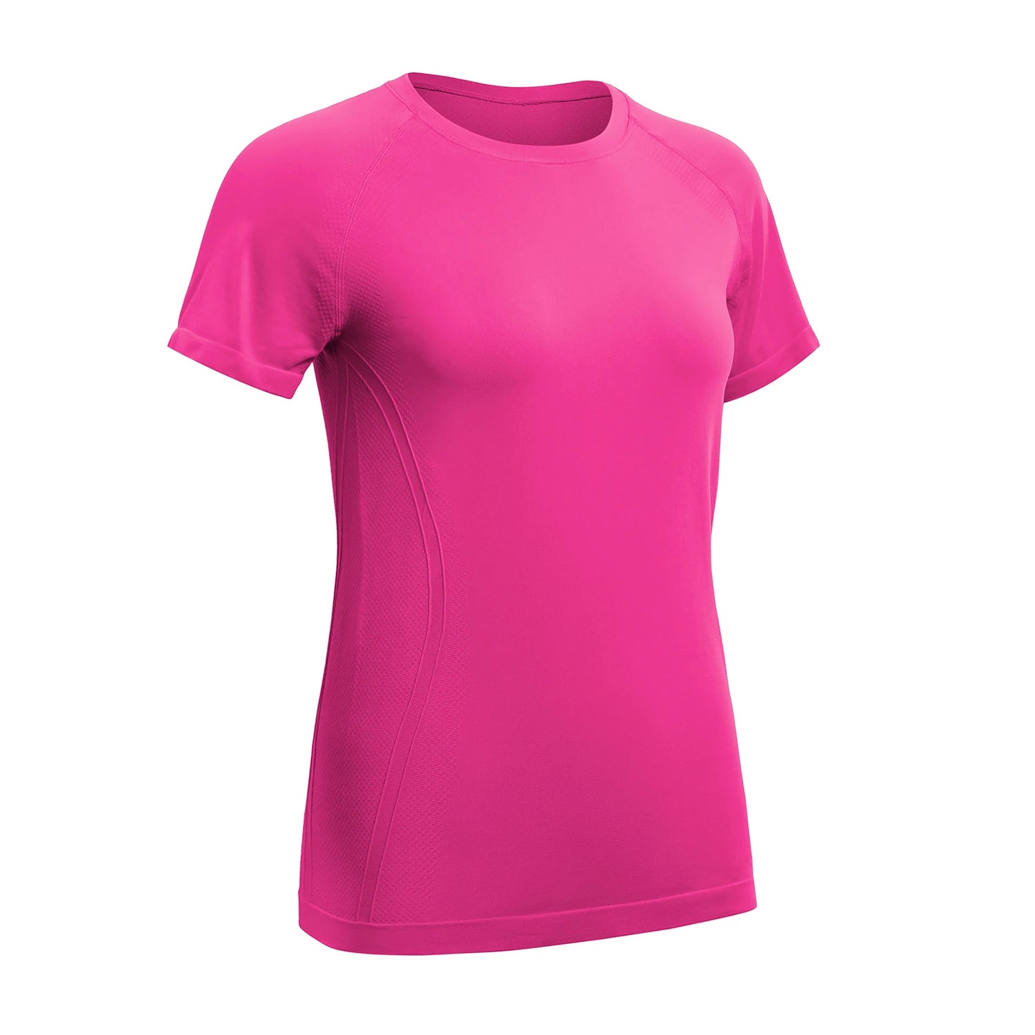 CRZ YOGA Seamless Workout Tops for Women Short Sleeve Athletic Tees