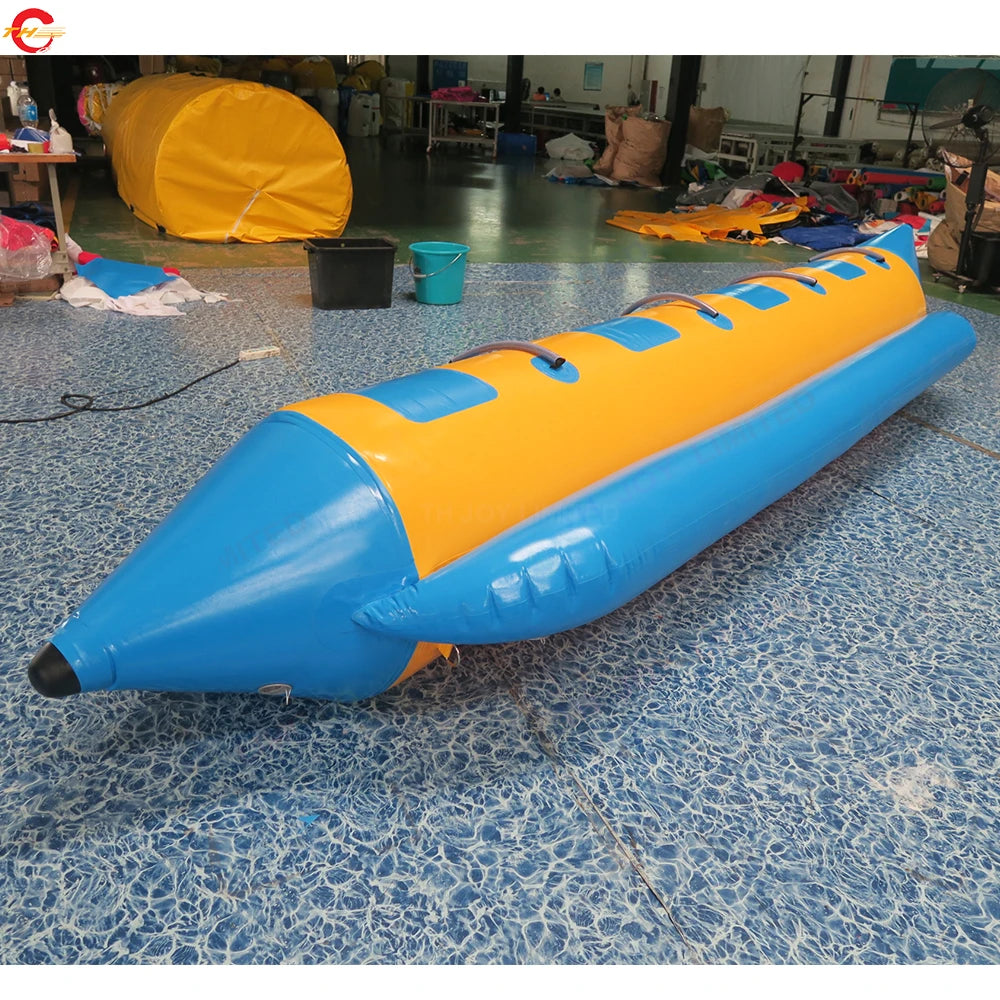 Free Air Shipping to Door 6 seats  Inflatable Water Sport Toy Banana