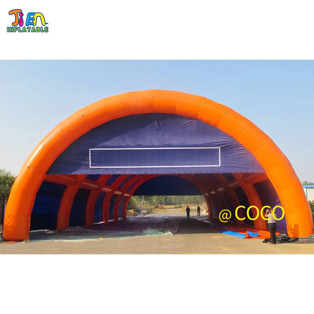 free shipping to door!30x15x8m outdoor super big inflatable