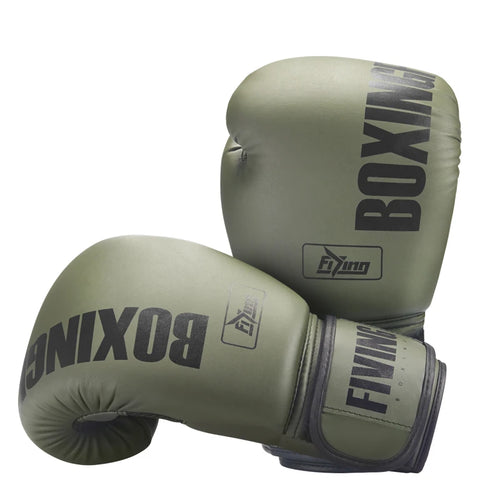 FIVING Pro Style Boxing Gloves for Women, PU Leather, Training Muay