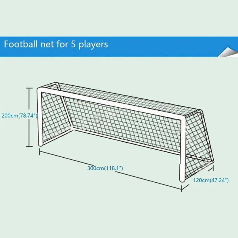 Soccer Goal Net Replacement Sports Training Football Door Netting