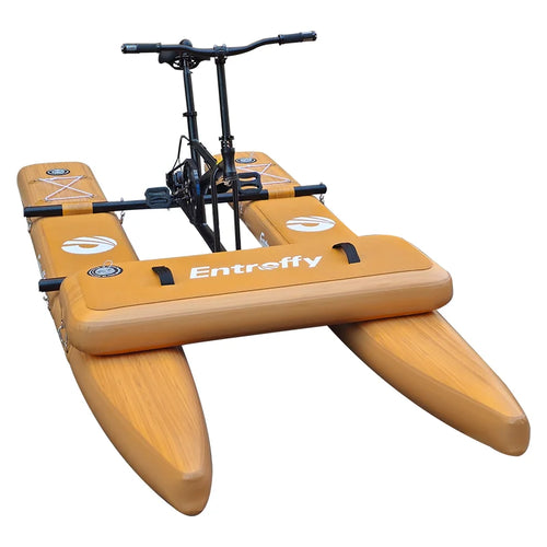 Inflatable Water Bike Portable Pedal Bike Kayak Boat Water Sport