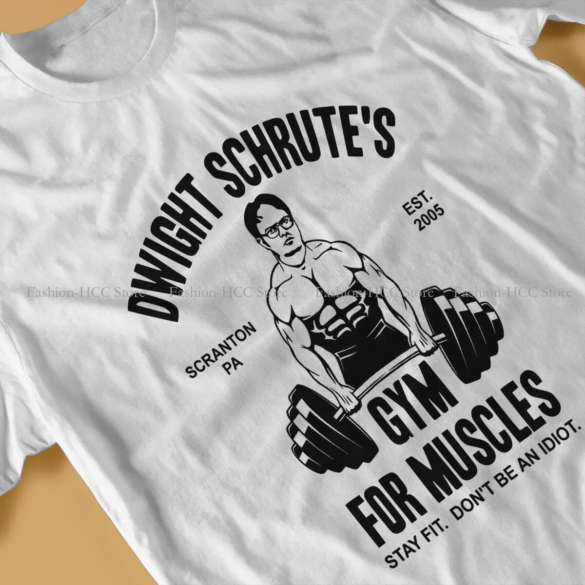 Dwight Schrute Gym For Muscles Special TShirt The Office Top Quality