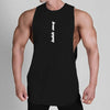 Summer New Y2K Sleeveless Top Men Muscle Tshirt Sporting Gym Clothing