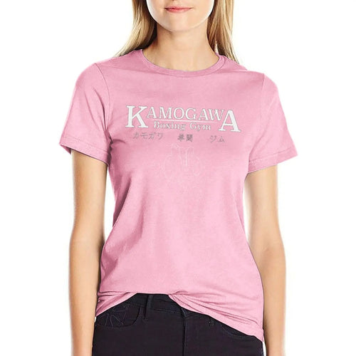 Kamogawa Boxing Gym T-Shirt summer tops funny tshirts for Women