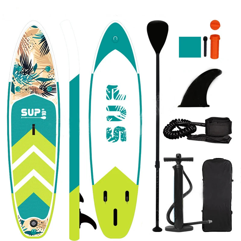 SUP Board 320*81*15cm Surfboard Stand Up Inflatable Paddle Surf Board