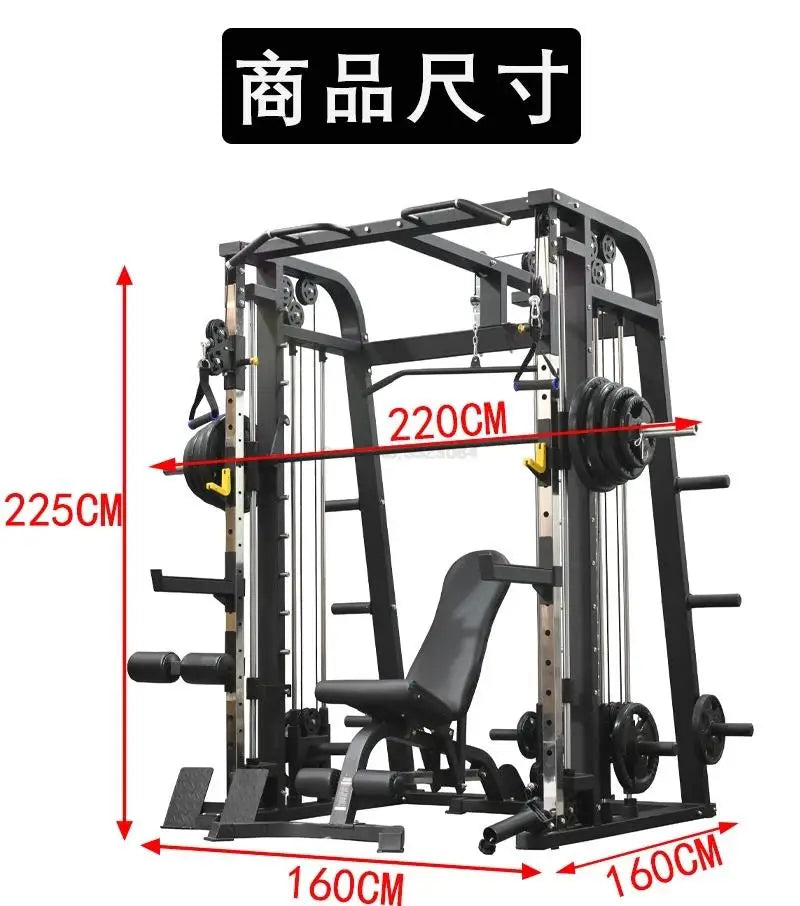 All-round Sports Bench Press Squat Frame Weightlifting Bench Press