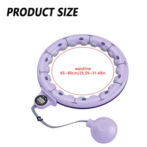 Slimming Hoop With Weight Exercise Sport Hoop Waist Exercise At Home