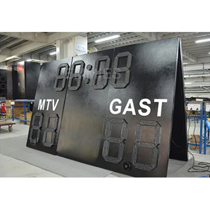 waterProof Outdoor LED Digital Sign Scoreboard LED Football Scoreboard