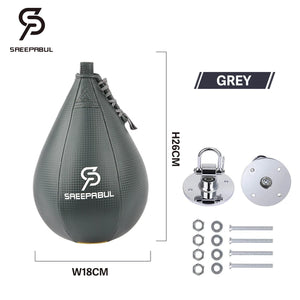 Free Shipping Swivel+Speed Ball Fitness Boxing Pear Speed Ball Set