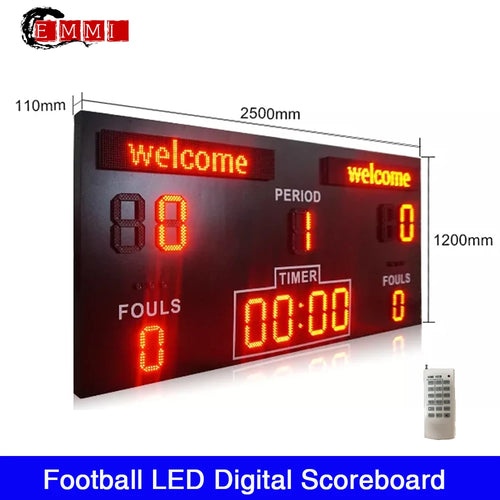 Outdoor LED 7 Segment Score Display Screen LED Football Scoreboard LED