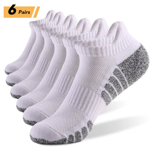 6/12Pairs Sport Ankle Socks Athletic Low-cut Sock Thick Knit Sock