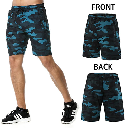 Mens Running Shorts Gym Wear Fitness Workout Shorts Men Sport Short