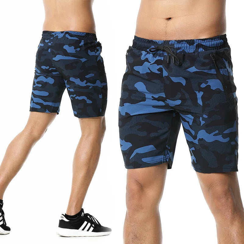 Mens Running Shorts Gym Wear Fitness Workout Shorts Men Sport Short