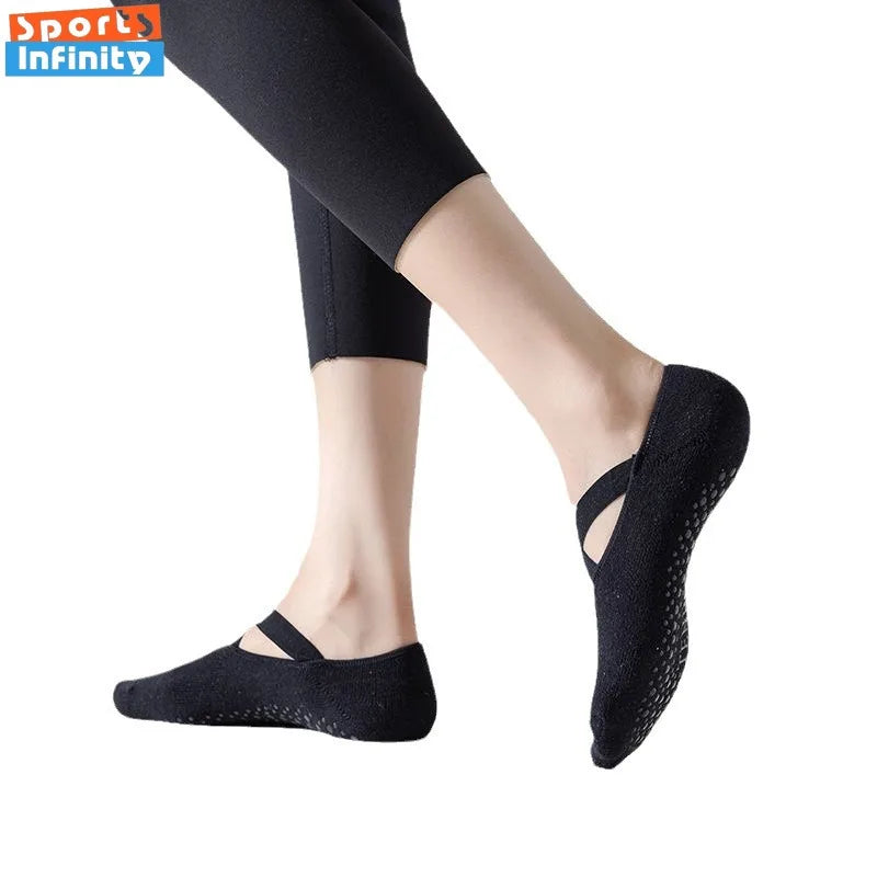 Summer Professional Pilates Socks for Women Silicone Anti Slip Yoga