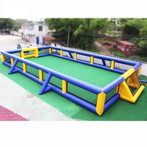 Factory directly sell 10 years inflatable soccer court inflatable