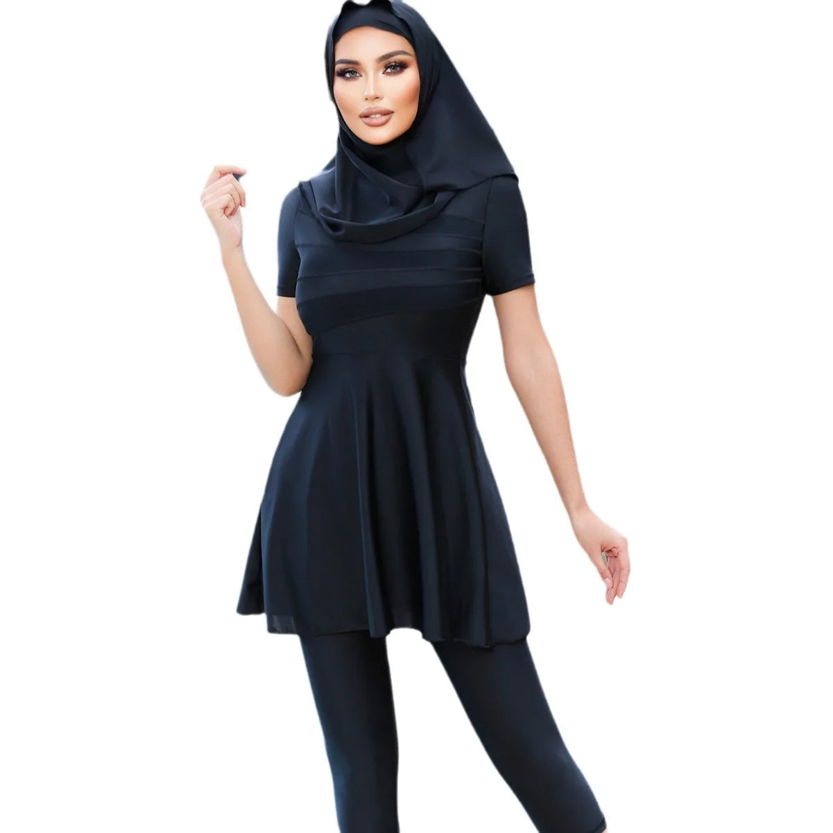 Muslim Swimwear Islamic Modest 2024 Summer Sport Swimsuit Morocco