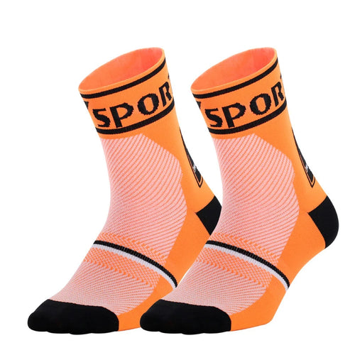 Cycling High Soft Quality Spandex Socks Men and Women Professional