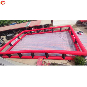 Free Shipping 20x10m/15x8m/12x6m Giant Inflatable Football Pitch