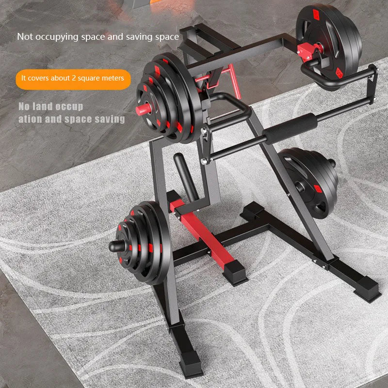 The squat machine household does weight lifting force trainer