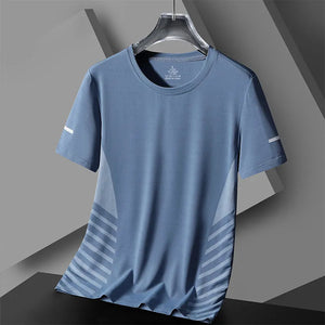 Quick Dry Sport Running T Shirt Men's For 2024 T-Shirt Short Sleeves