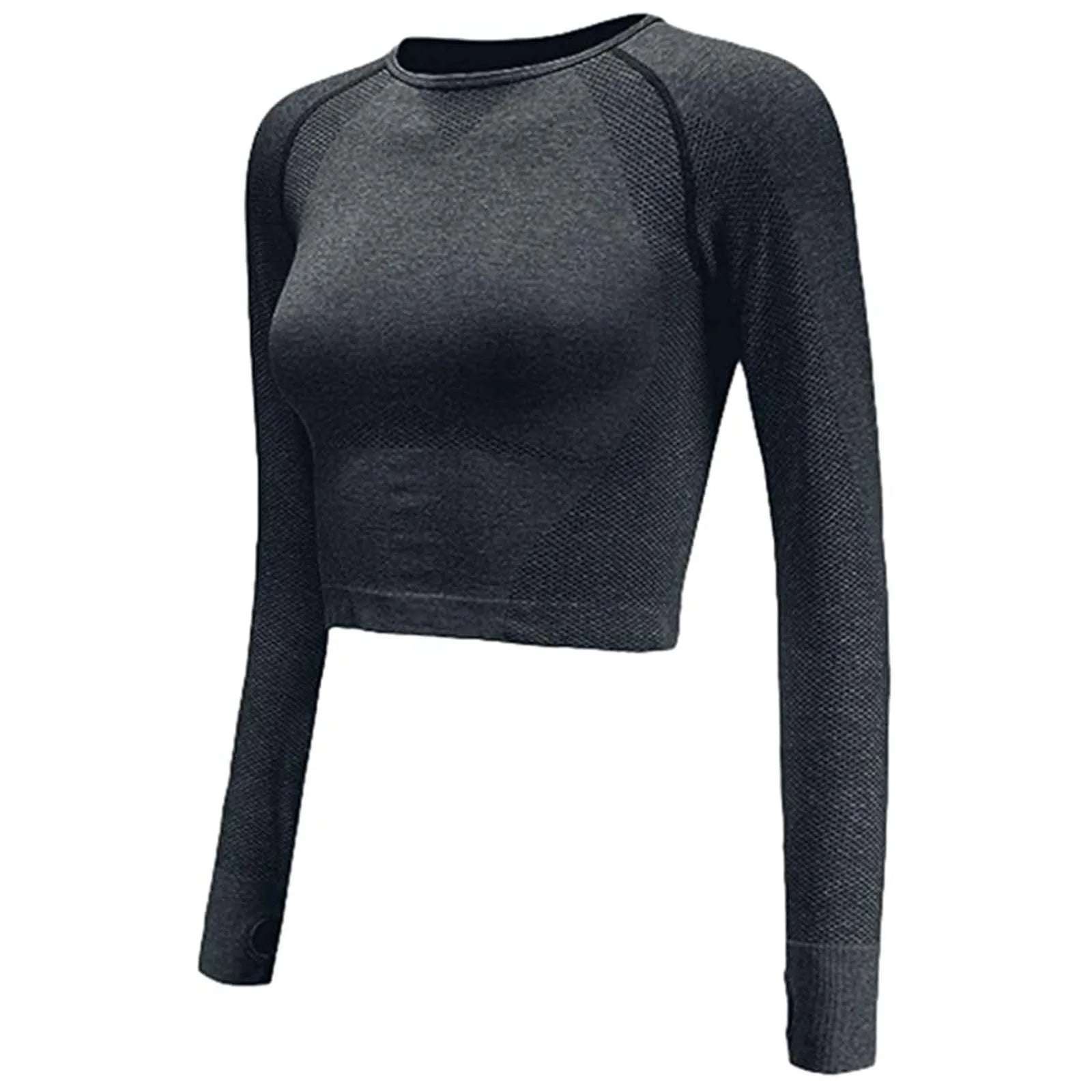 Women Solid Tshirt Autumn Stretch Undershirt Female All-Match Street