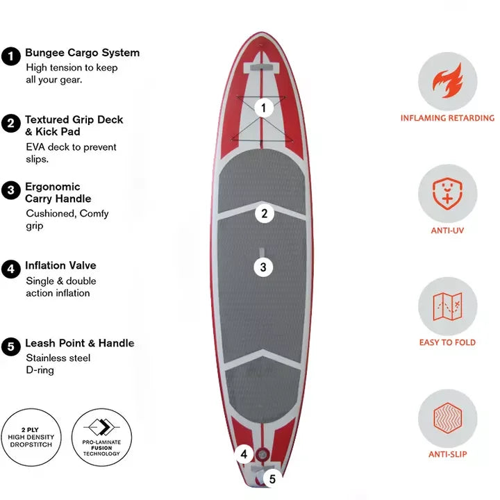 Water Sport	Inflatable Surf Paddle Board  Sup 7 days return without