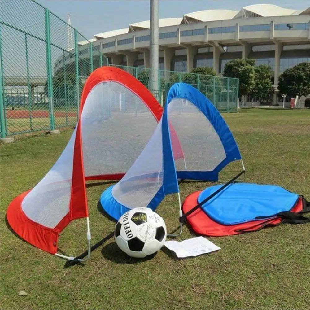 Folding Football Goal Portable Soccer Soccer Goal Net Fold Training