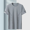 Quick Dry Sport T Shirt Men'S 2024 Short Sleeves Summer T-Shirt Casual