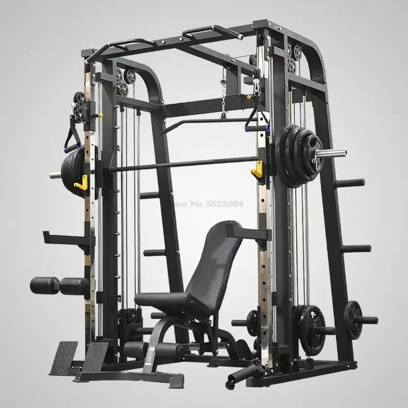 All-round Sports Bench Press Squat Frame Weightlifting Bench Press