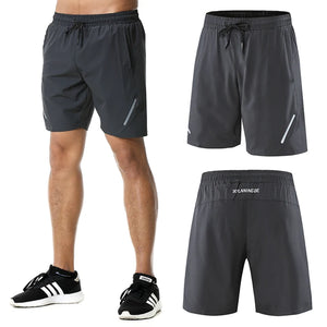 Mens Running Shorts Gym Wear Fitness Workout Shorts Men Sport Short