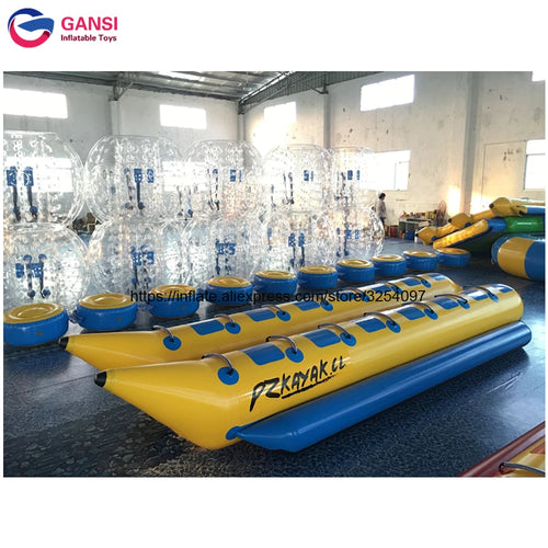 Inflatable Banana Ship Inflatable Banana Boat Inflatable Water Game