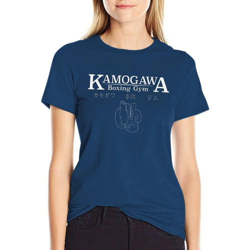 Kamogawa Boxing Gym T-Shirt summer tops funny tshirts for Women