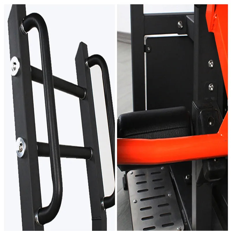 Hip push commercial gym equipment standing squat top hip thigh