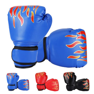 Boxing Glove Leather Kickboxing Protective Glove Kids Children