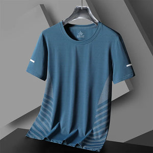 Quick Dry Sport Running T Shirt Men's For 2024 T-Shirt Short Sleeves