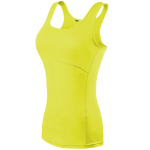 Women Yoga Shirts Fitness Tops Sleeveless Jerseys Female Quick Drying