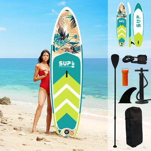 SUP Board 320*81*15cm Surfboard Stand Up Inflatable Paddle Surf Board