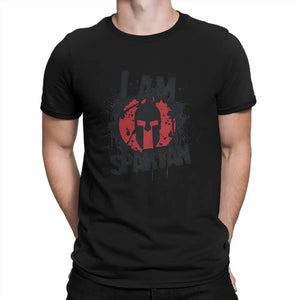 Spartan Man TShirt I Am Spartan Distinctive T Shirt Graphic